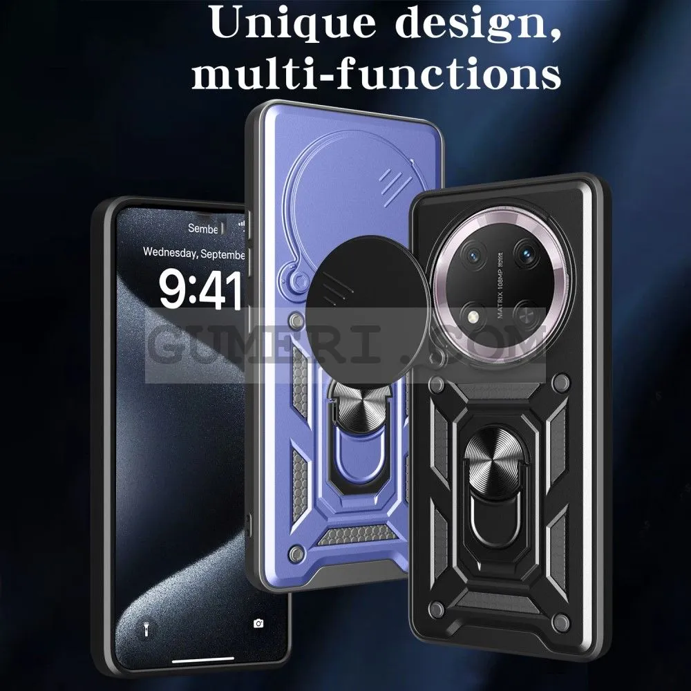 Хибриден Кейс с Капак и Ринг за Huawei Honor Magic7 Lite